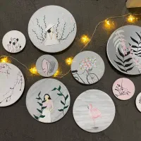 دیوارکوب سفالی زیبا