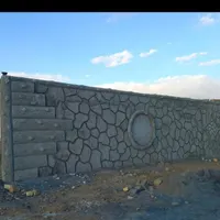 سیمان کار سیمانکاری دیوار چینی شیب بندی