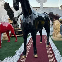مجسمه حیوانات لک لک شیر گاو اسب|مجسمه، تندیس، ماکت|ملایر, |دیوار