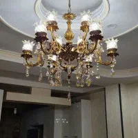 لوستر ۱۲ شاخه برنز