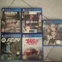 FiFA-UFC-Need for speed PS4