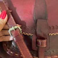 کیف چرم گاوی کاملا دستوز بندر ترکمن|کیف، کفش، کمربند|شاهین‌شهر, سعدی جنوبی|دیوار