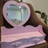 آینه کنسول دیواری دخترانه