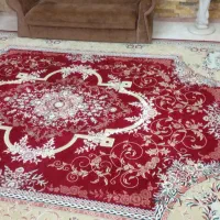 فرش تمام ابریشم در حد نو