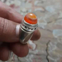 انگشتر نقره چاقو