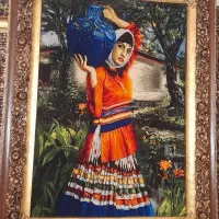 تابلو فرش درست بافت