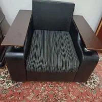 راحتی چرم۸ نفره|مبلمان خانگی و میز عسلی|تبریز, |دیوار