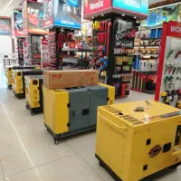 موتور برق و دیزل ژنراتور 3فاز سوپر سایلنت|ماشین‌آلات صنعتی|گرمدره, |دیوار