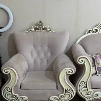 مبل ۷ نفره درحد نو و کاملا سالم|مبلمان خانگی و میز عسلی|بندرعباس, |دیوار