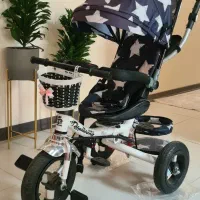 فروش سه چرخه بادی تاشو فنردار (فوری)