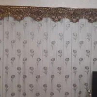 پرده حریر طرح دار ۵/۶۶متر
