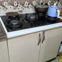 تعدادی کابینت به همراه هود و سینک|اجاق گاز و لوازم برقی پختوپز|تاکستان, |دیوار