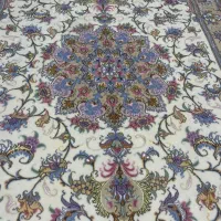 فرش دستباف (بساک)جفت ۶ متری اعلای طرح تبریز|فرش|مشکیندشت, |دیوار