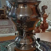 سماور گازی متین جنس عالی به همراه سینی