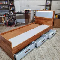 تخت بزرگسال سه کشو