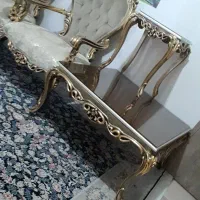 مبل استیل چوب راش|مبلمان خانگی و میز عسلی|کنگاور, |دیوار