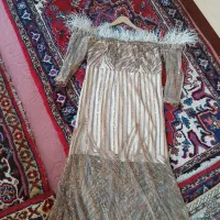 لباس مجلسی بلند و کارشده|لباس|بستان آباد, |دیوار