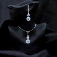 دستبند چشم نظر نقره روکش طلا کد جذاب ۴۶۷|بدلیجات|تبریز, |دیوار