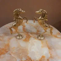 اسب رومیزی زورو جفتی برنز سوگلی|مجسمه، تندیس، ماکت|زنجان, |دیوار