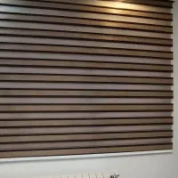 سه پرده تک مکانیزه سایه و روشن|پرده، رانر، رومیزی|شاهینشهر, حافظ شمالی|دیوار