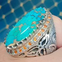 انگشتر فیروزه ۴۴ گرم