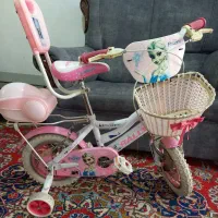 دوچرخه ۱۲ صورتی رالی  نو