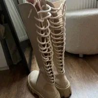 بوت بلند چرمnisantasi|کیف، کفش، کمربند|اردبیل, |دیوار