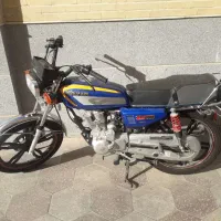 موتورسیکلت سی جی 200، کویر، آبی، انژکتوری