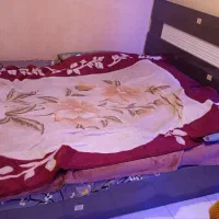 تخت دو نفره نو ب همراه خوشخواب