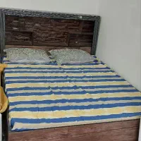تخت دونفره با تشک نو