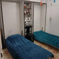 تخت کمجا دونفره ودوتا یک نفره|تخت و سرویس خواب|رودهن, |دیوار