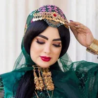 کرایه بدلیجات مدل هدبند نگین دار محلی یا سر بند
