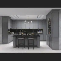 کابینت ام دی اف وتمام چوب