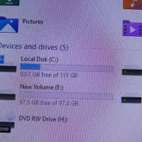 کامپیوتر i5 Ram8G HDD500G SSD128G VGA1G Led 19|رایانه رومیزی|قزوین, |دیوار