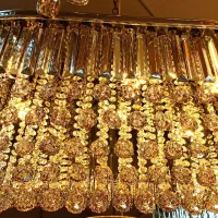 لوستر کریستالی مدل آنجلا کد 819|لوستر و چراغ آویز|قم, نیروگاه|دیوار