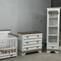 سیسمونی سرویس خواب تخت نوزاد و کودک مدل بردیا