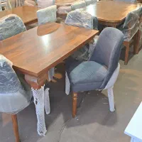 میز صندلی نهارخوری دیاموند فندقی|میز و صندلی غذاخوری|رشت, کوی حسینی|دیوار