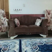 مبل ۷ نفره همراه ۳ تا عسلی