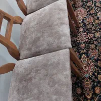 صندلی چوبی|میز و صندلی غذاخوری|نمین, |دیوار