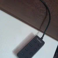 هاب usb 3 orico اورجینال فروش فوری دلیل کوچ کردن|قطعات و لوازم جانبی رایانه|زاهدان, |دیوار