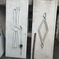 درب حیاط بدون پوسیدگی سالم