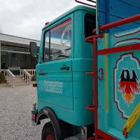 بنز خاور 608 مدل 57 استثنایی فیروزه ای|خودرو سنگین|تیران, |دیوار