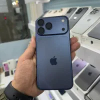 آیفون ۱۷ پرو  رنگ آبی باطری ۱۰۰ با رجیستر سایکل ۷۰