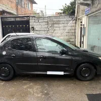 پژو 206 مدل 82 مشکی|خودرو سواری و وانت|ساری, |دیوار