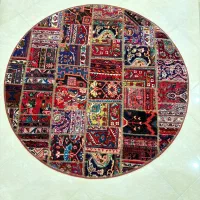 فرش دستبافت چهل تکه / کلاژعشایری