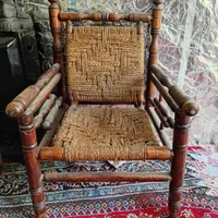 صندلی حصیری سالم