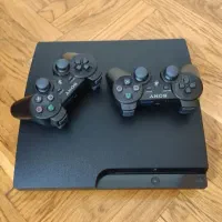 PS3 SLIM کپی خور دو دسته