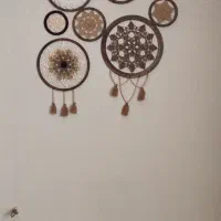 دیوار کوب مکرومه|صنایع دستی و سایر لوازم تزئینی|شیراز, فرهنگیان|دیوار