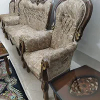 مبل سلطنتی ۹نفره چوب خوب