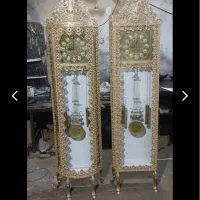 ساعت ایستاده ودیواری برنزی